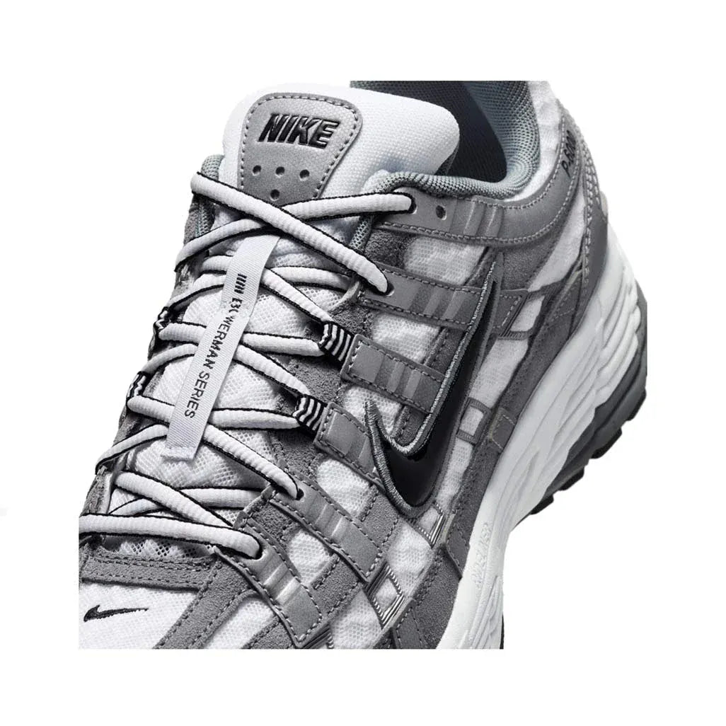Nike P-6000 White Metallic Cool Grey - Kick Game