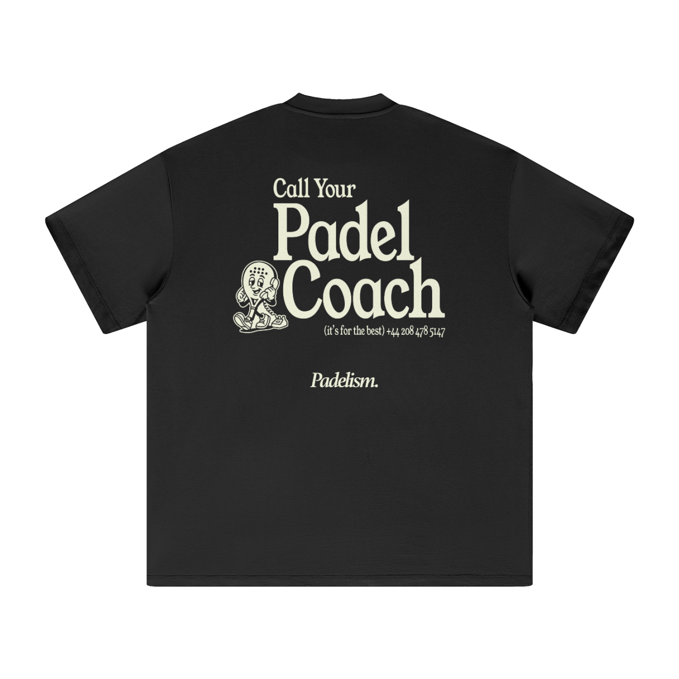 Padel Coach - Heavyweight T-Shirt - Kick Game