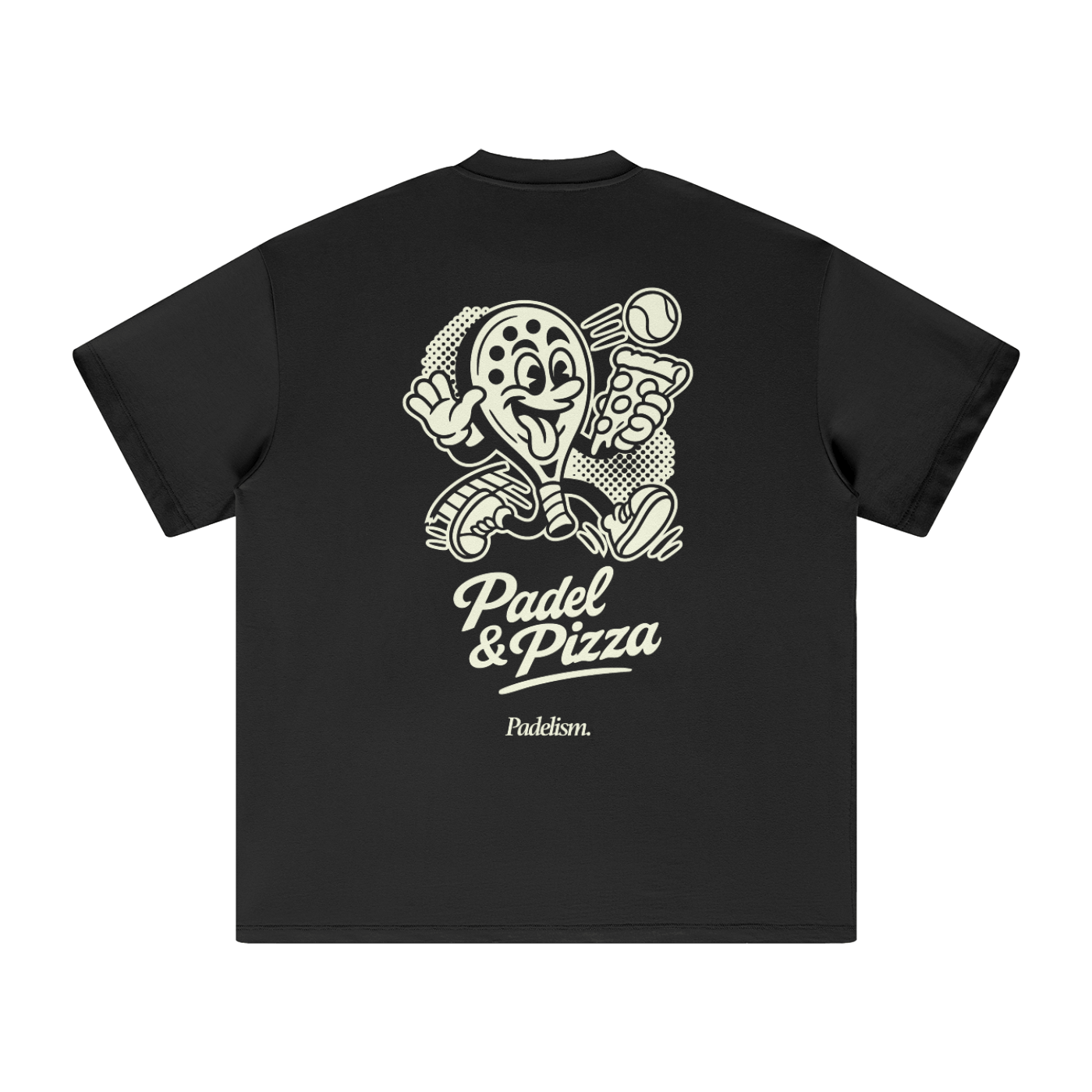 Padel & Pizza - Heavyweight T-Shirt - Kick Game