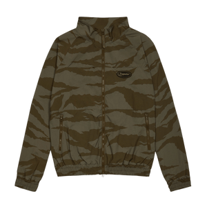 Trapstar Hyperdrive Zip Track Top - Tiger Camo Khaki