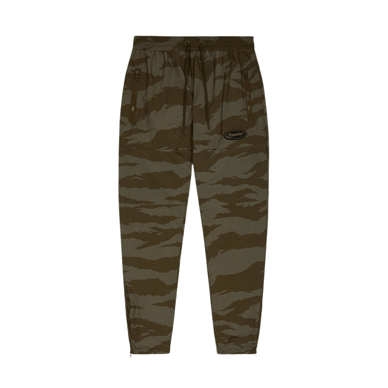 Trapstar Hyperdrive Track Bottom - Tiger Camo 'Khaki' - Kick Game