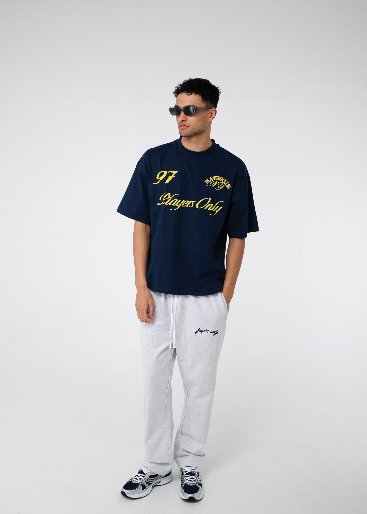 PLAYERS ONLY NAVY NY TEE - Kick Game