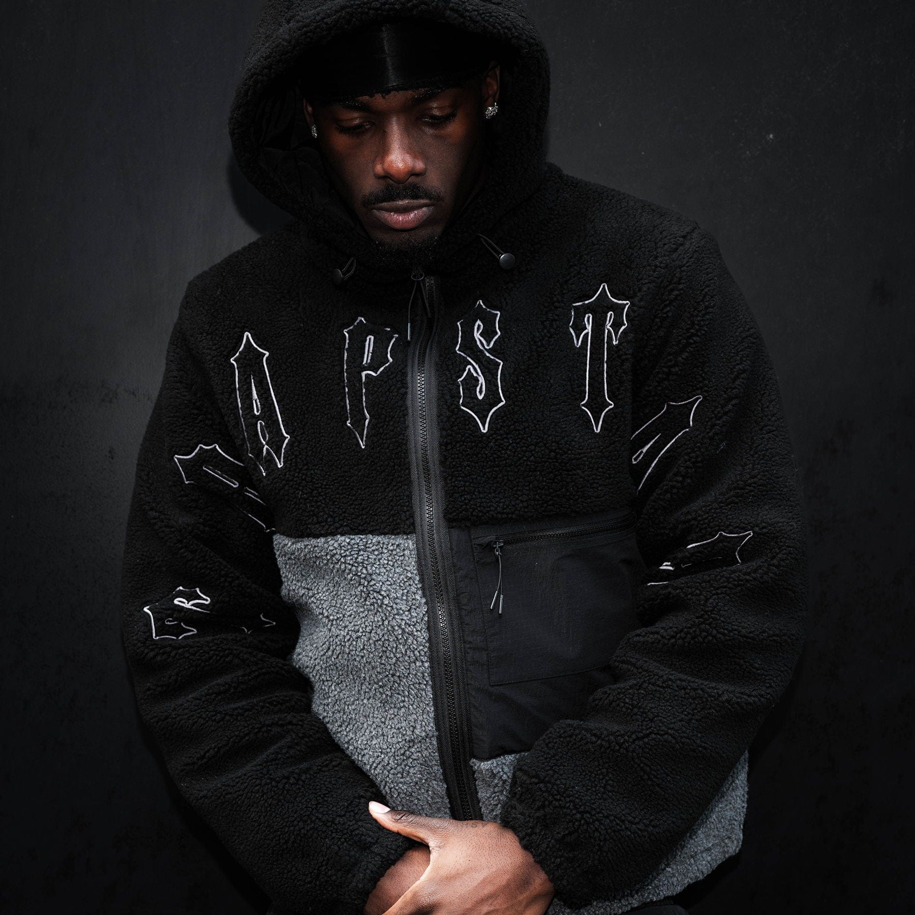 Trapstar Irongate Borg Jacket 'Black' - Kick Game