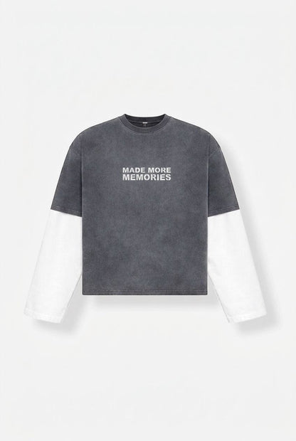 Made More Memories T-Shirt - Charcoal - Kick Game