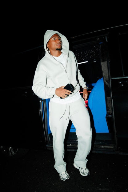 Bénir Club Match Day Zip Hoodie - Flat Grey - Kick Game