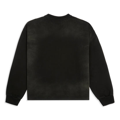 Signature Washed Long Sleeve Tee - Kick Game