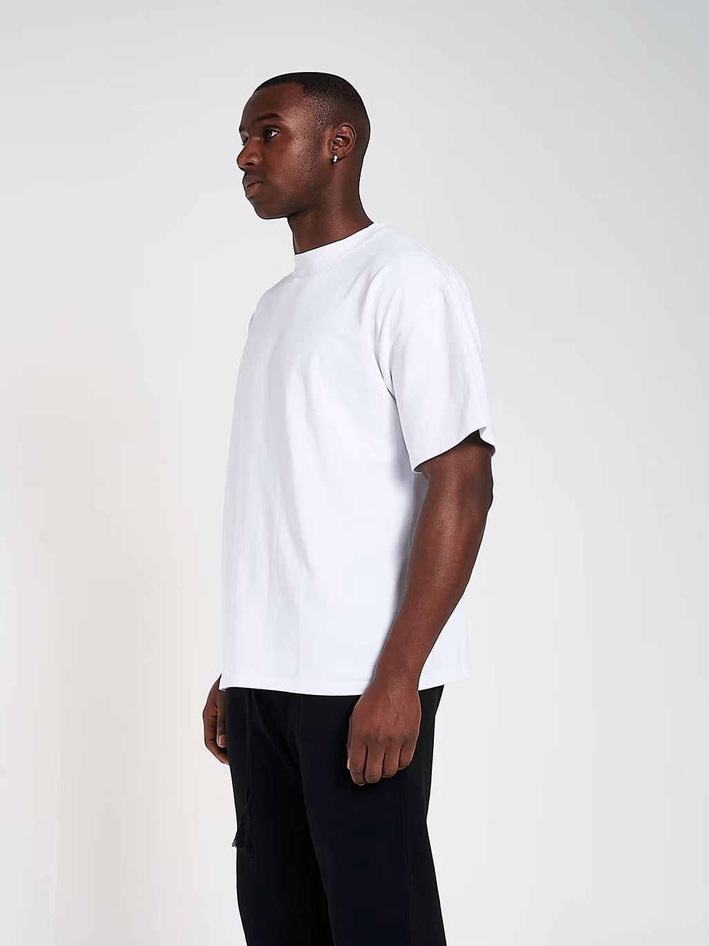 KAIZEN MARKET BLANK HEAVYWEIGHT TEE WHITE - Kick Game
