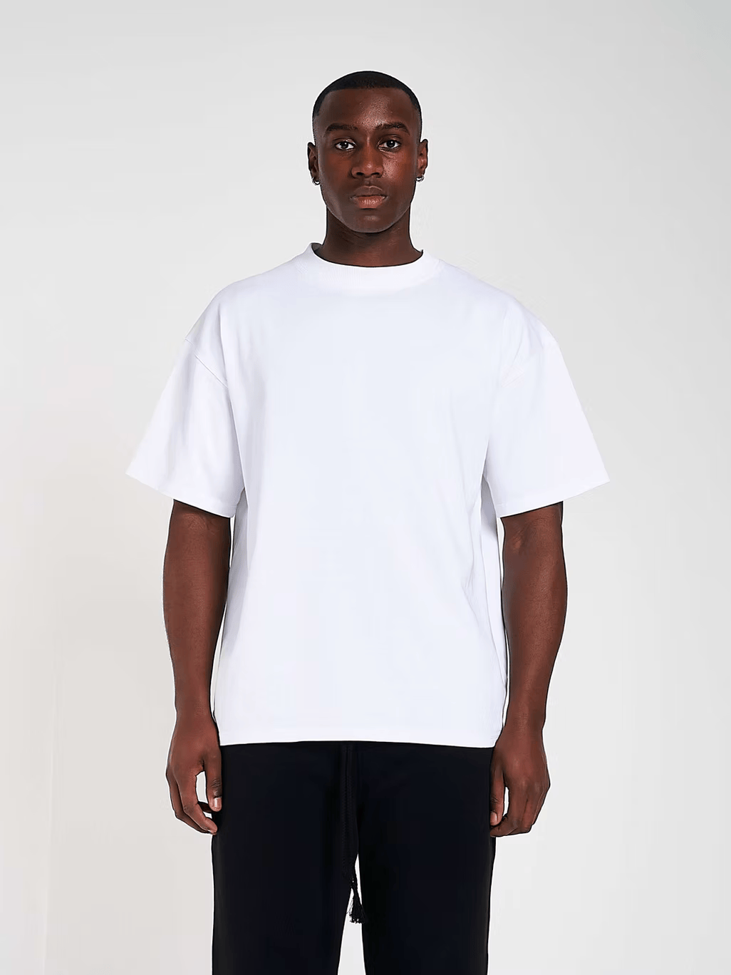 KAIZEN MARKET BLANK HEAVYWEIGHT TEE WHITE - Kick Game