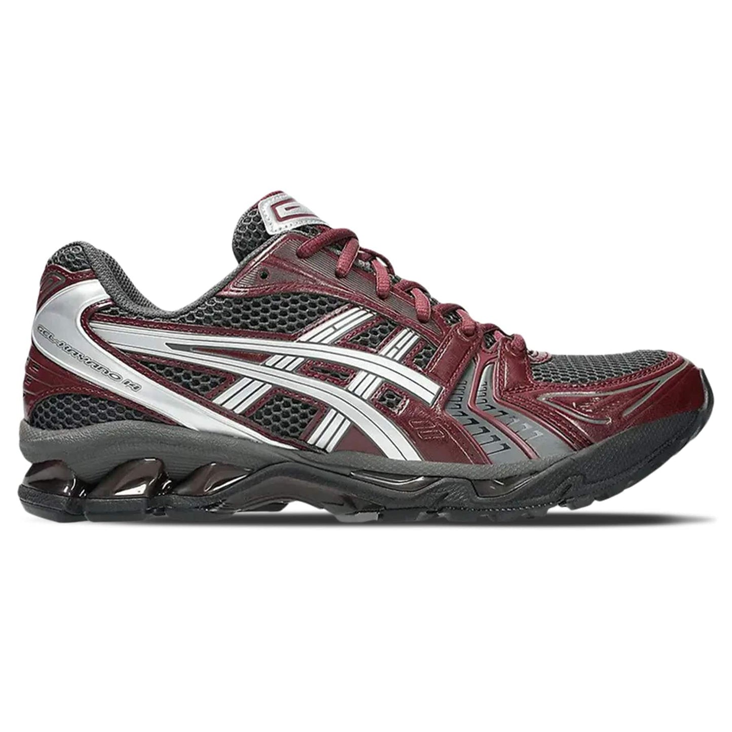 ASICS Gel Kayano 14 'Burgundy Obsidian Grey' - Kick Game