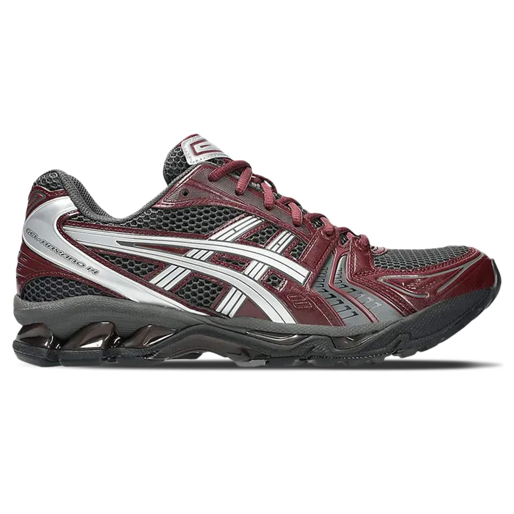ASICS Gel Kayano 14 'Burgundy Obsidian Grey' - Kick Game