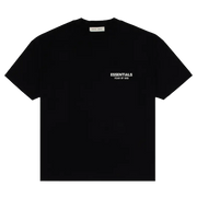 Fear of God Essentials Classic Fit T-Shirt 'Jet Black' - Kick Game