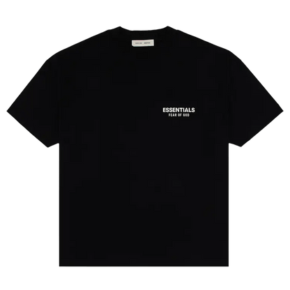 Fear of God Essentials Classic Fit T-Shirt 'Jet Black' - Kick Game