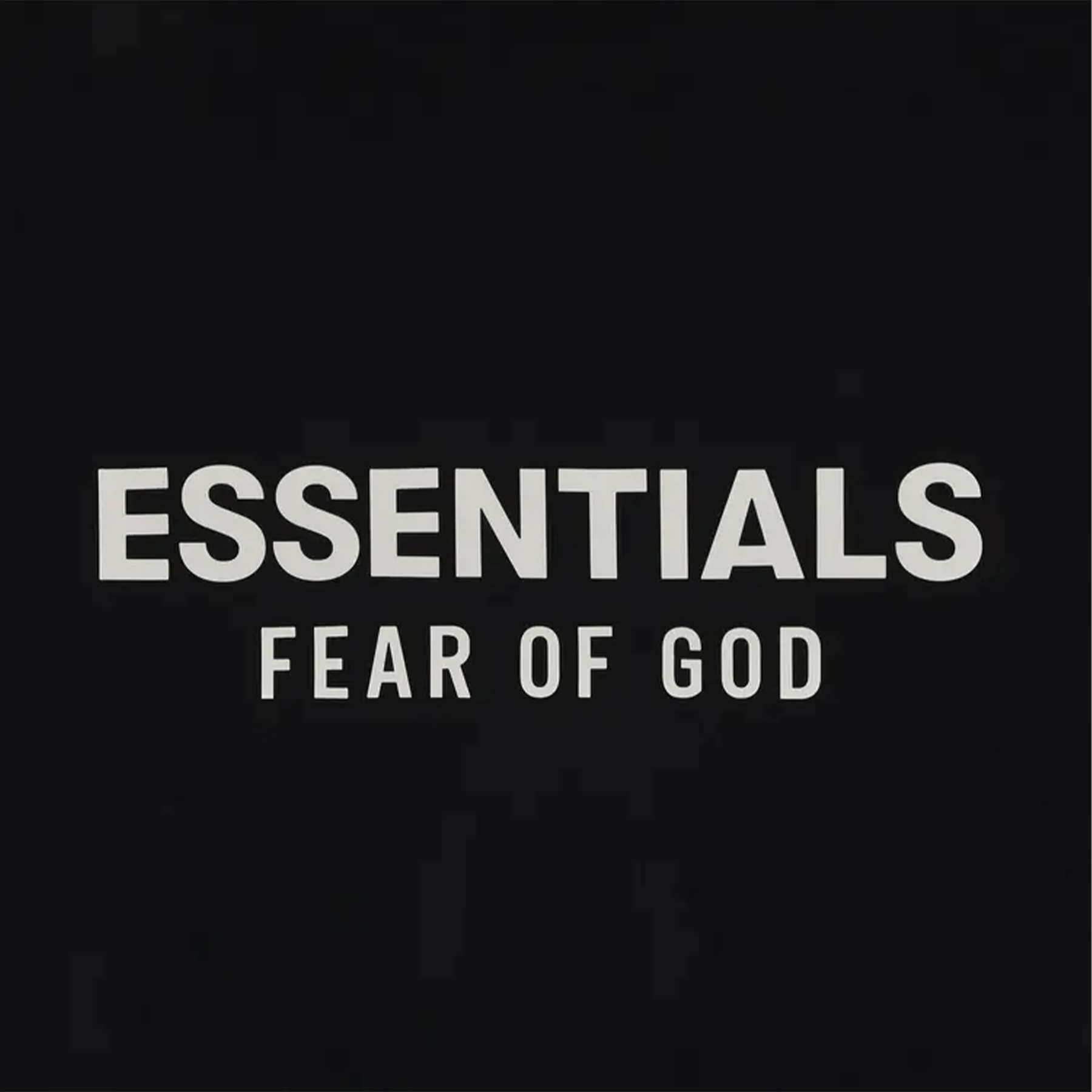 Fear of God Essentials Classic Fit T-Shirt 'Jet Black' - Kick Game