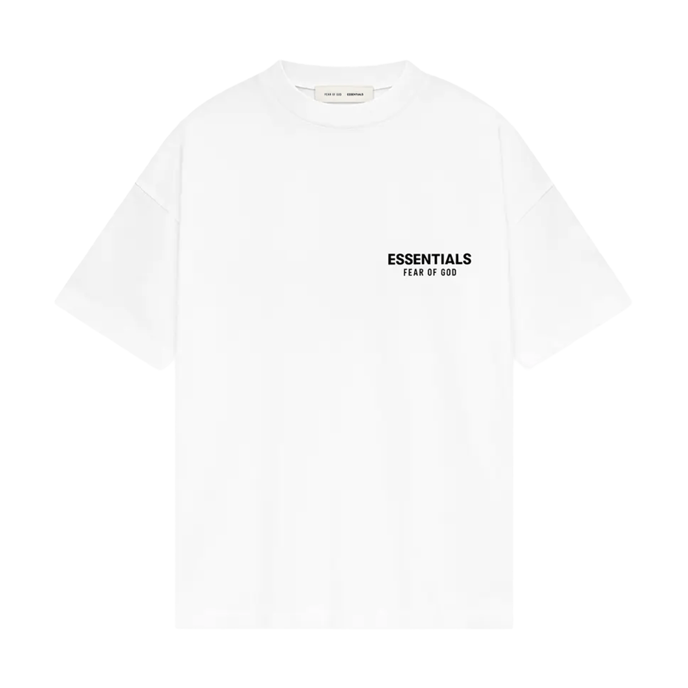 Fear of God Essentials Classic Fit T-Shirt 'Bright White' - Kick Game