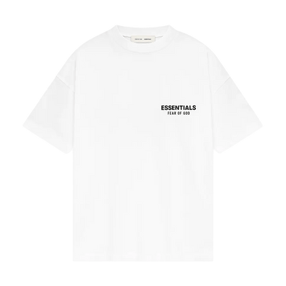 Fear of God Essentials Classic Fit T-Shirt 'Bright White' - Kick Game