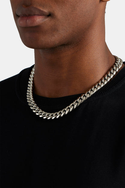 Miami Cuban Link Chain - 12mm - White - Kick Game