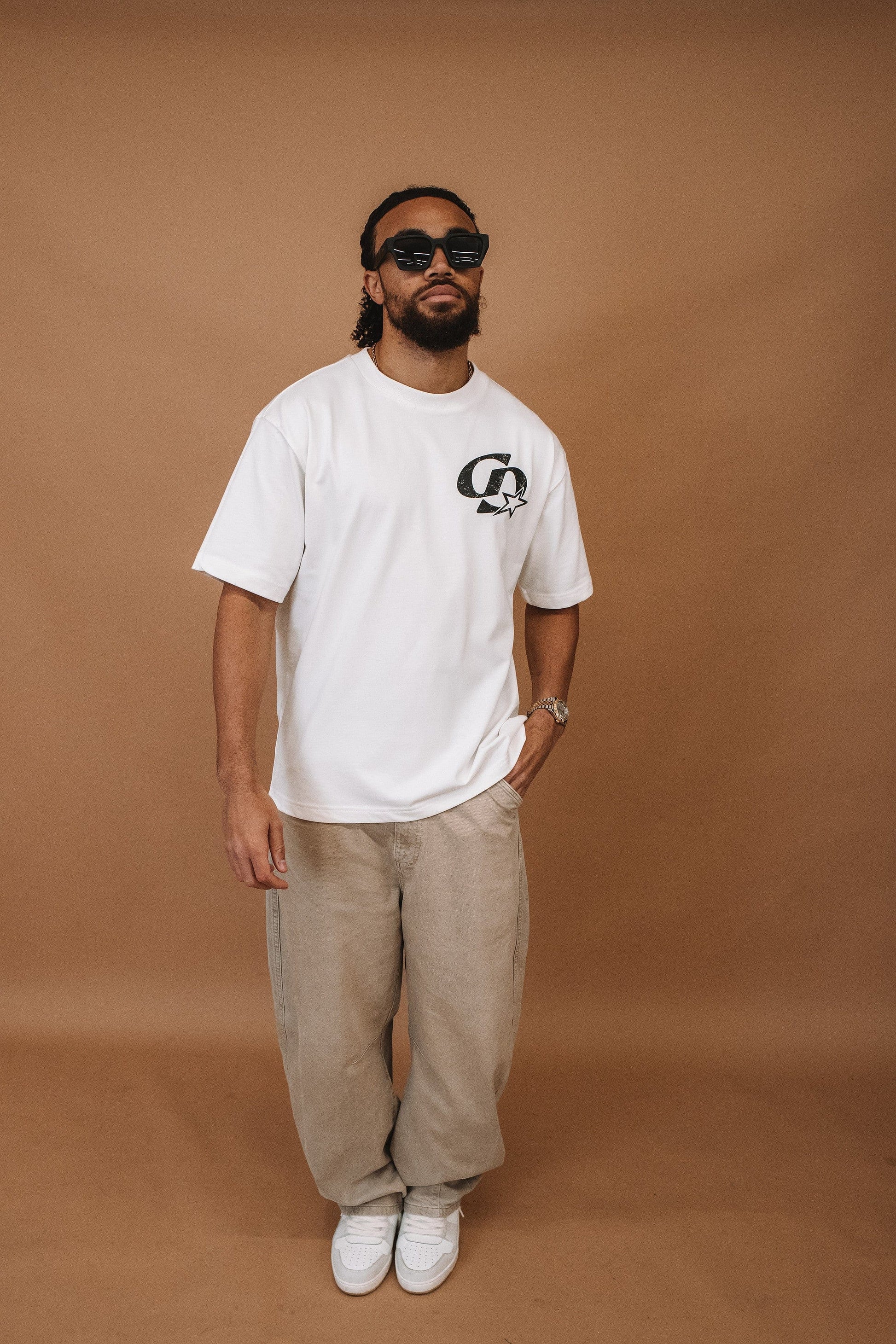Cardair CD Star T Shirt - White - Kick Game