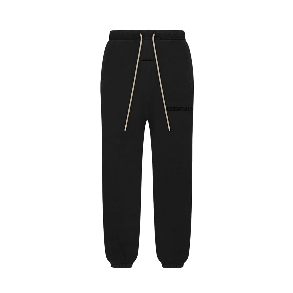 FEAR OF GOD ESSENTIALS Cream Drawstring Sweatpants 'Black' - Kick Game