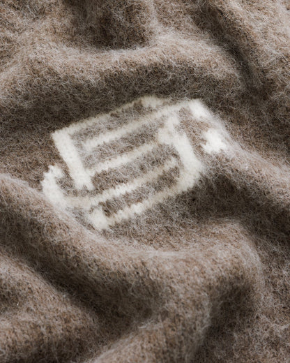 Mohair Knit BC Jogger - Taupe - Kick Game