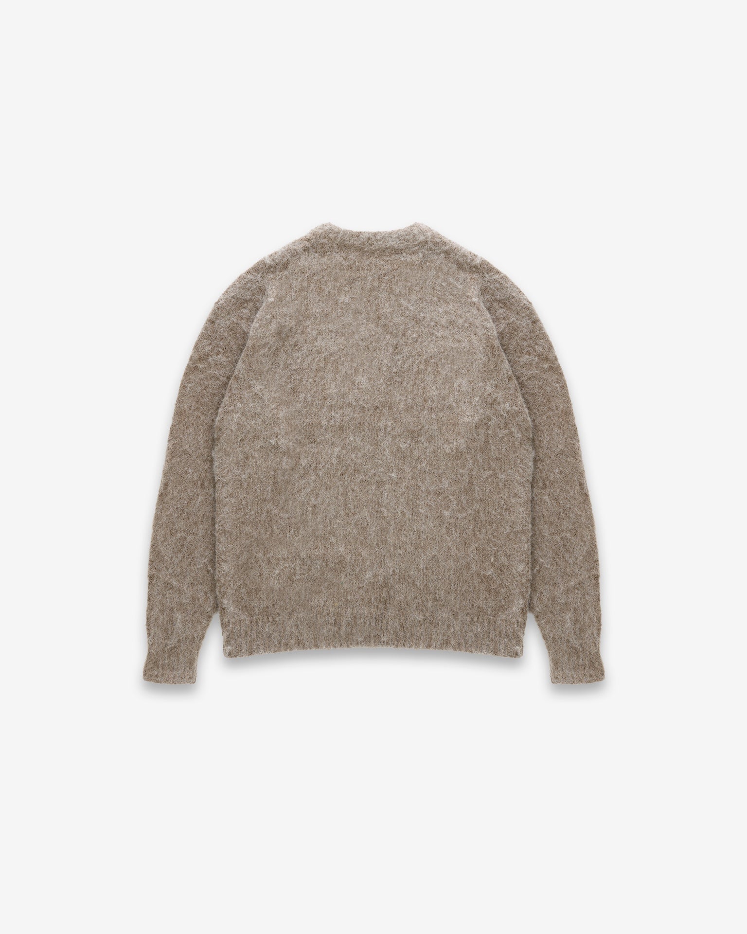 Mohair Knit BC Jumper - Taupe - Kick Game