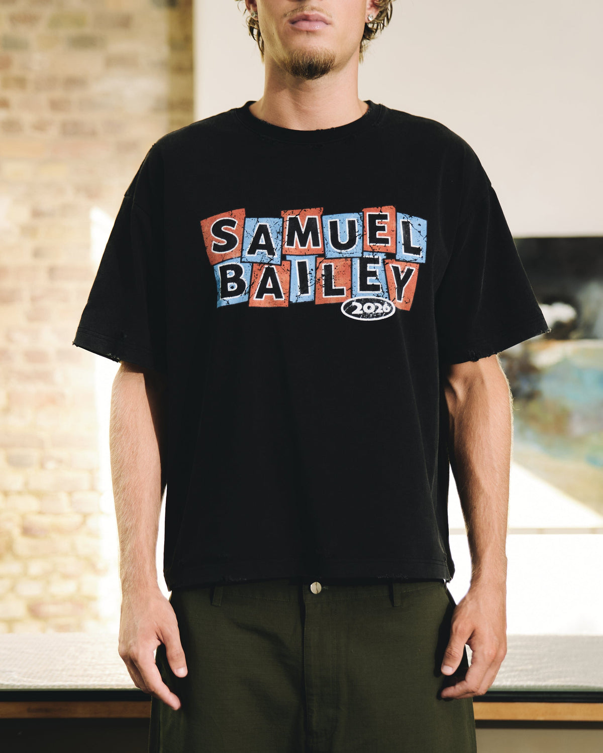 Retro Block Tee - Kick Game