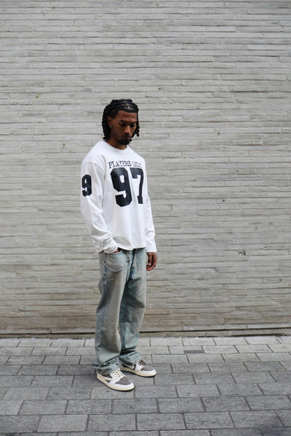 PLAYERS ONLY ECRU JERSEY LONG SLEEVE - Kick Game