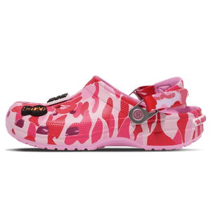 Bape x Classic Clog 'ABC Camo - Pink'