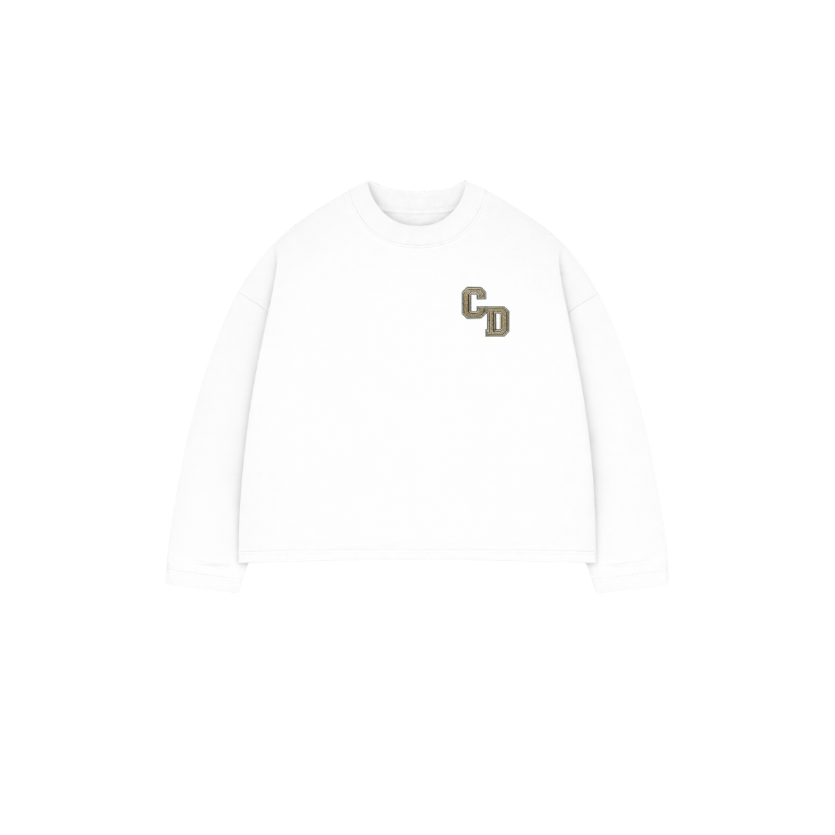 Cardair CD Logo Long Sleeve T shirt - White - Kick Game