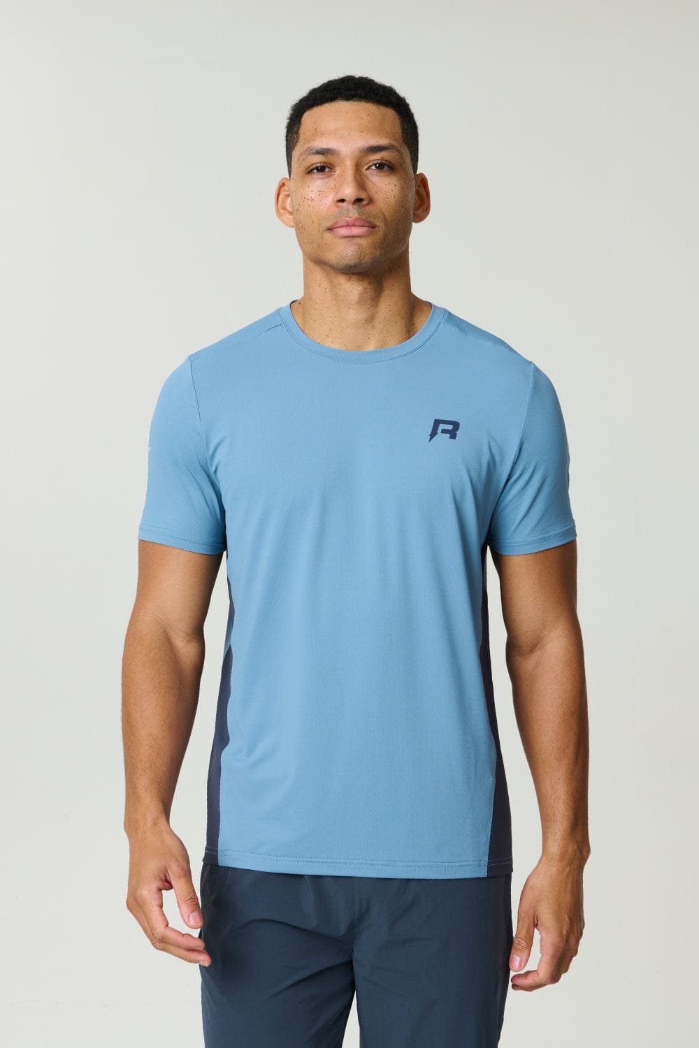Reprimo Vortex Tee 'Dusty Blue Ink Blue' - Kick Game