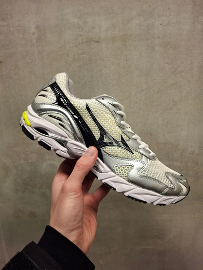 Mizuno Wave Rider 10 Sport 'Snow White Black Sylvan Green' - Kick Game
