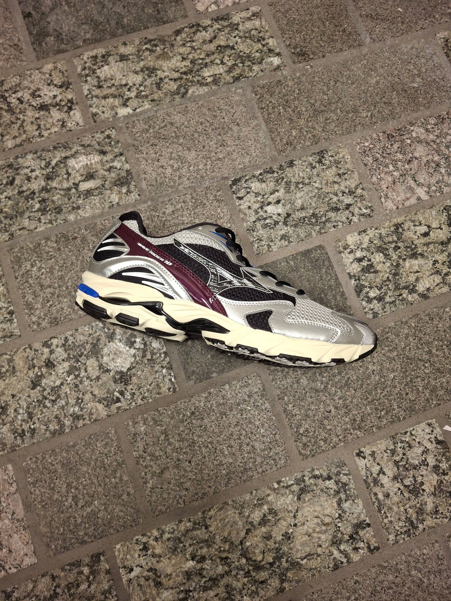 Mizuno Wave Rider 10 Sport 'Harbor Mist Black Fig' - Kick Game