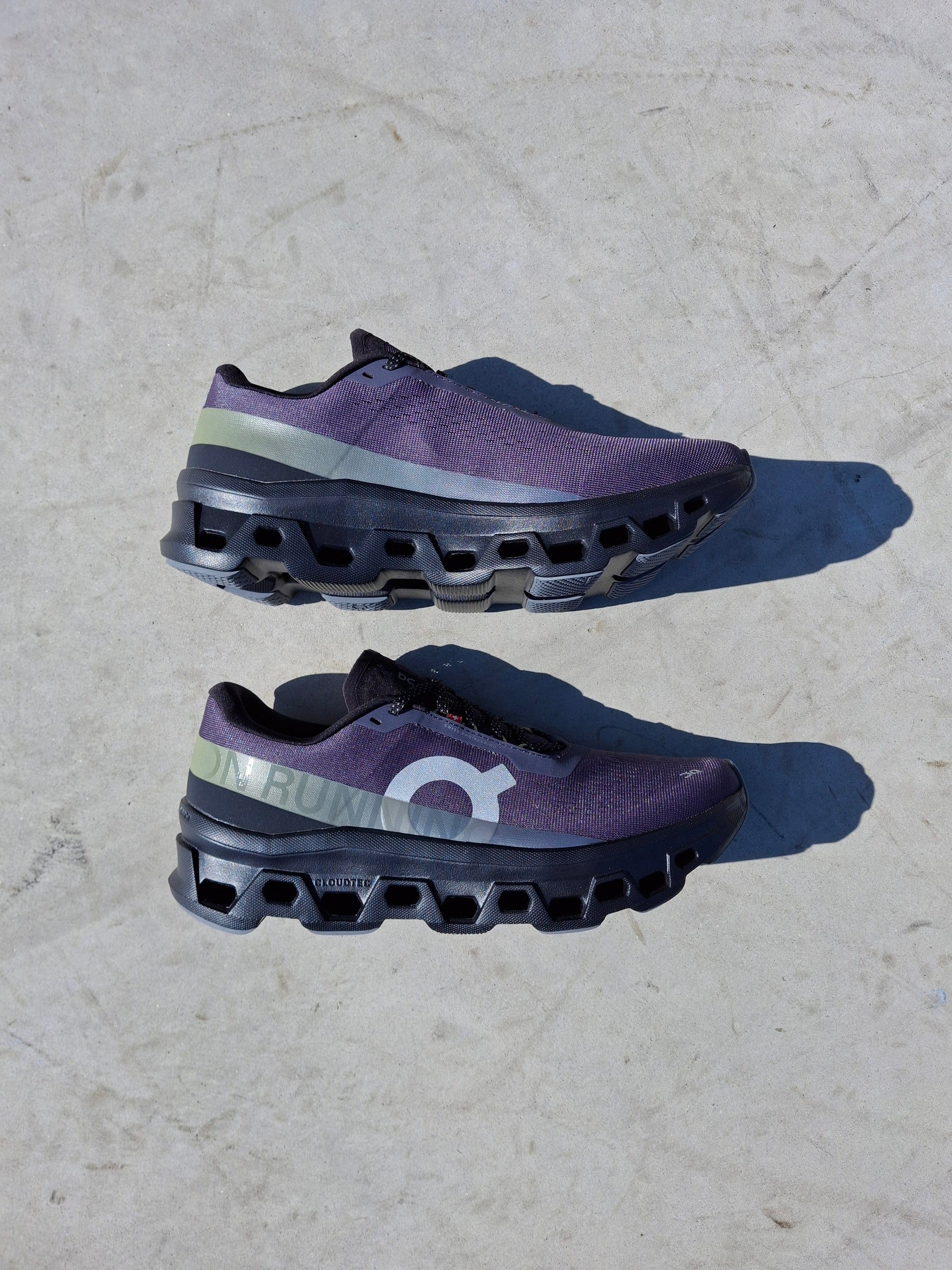 On Cloudmonster 1 'Flint Black' - Kick Game