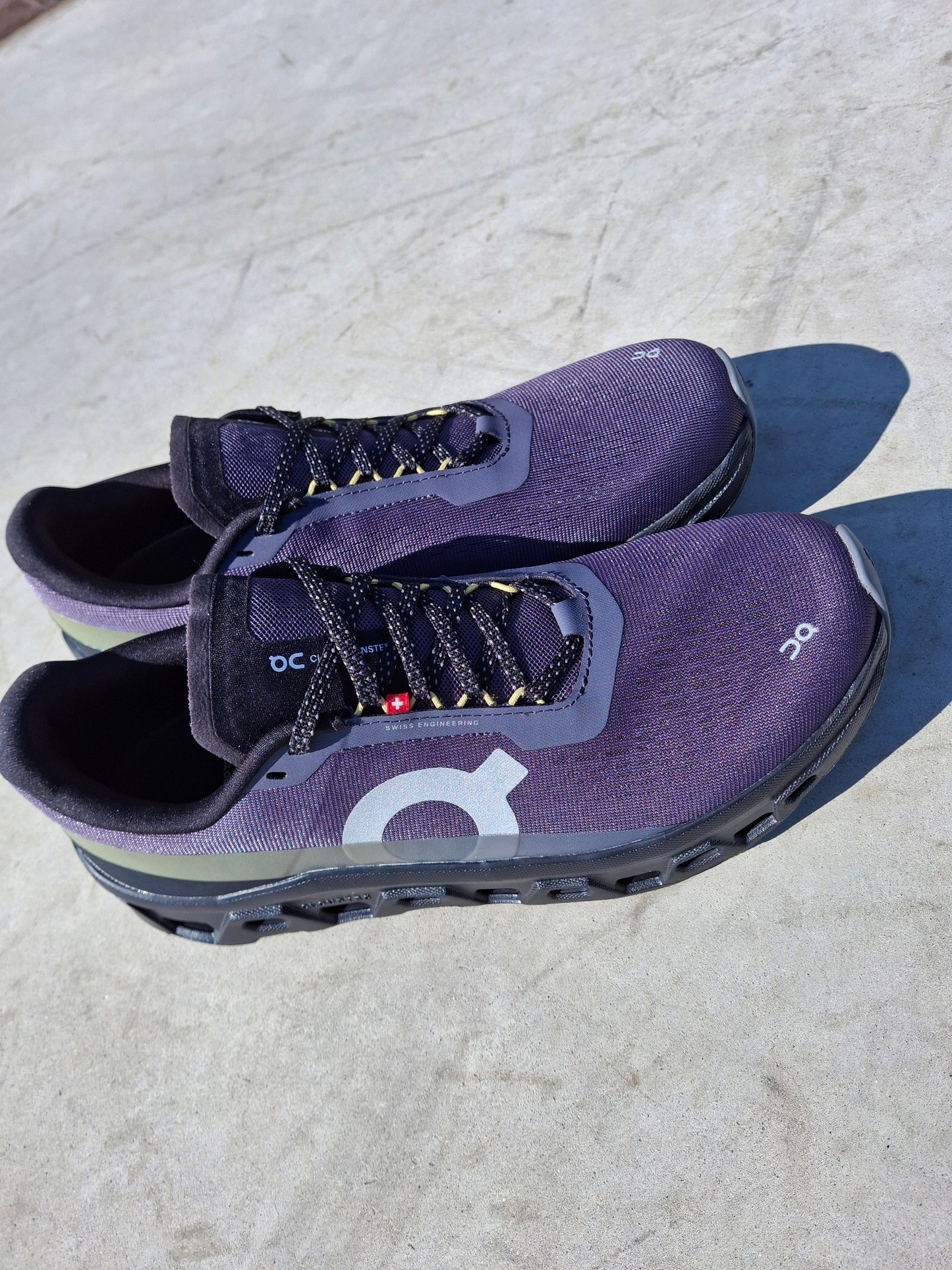 On Cloudmonster 1 'Flint Black' - Kick Game