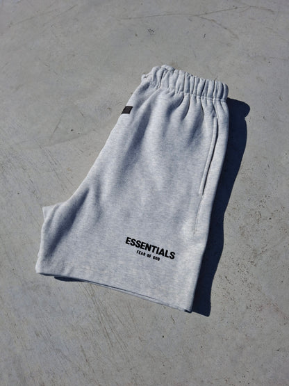 Fear of God Essentials Sweat Short 'Light Oatmeal' SS22 - Kick Game
