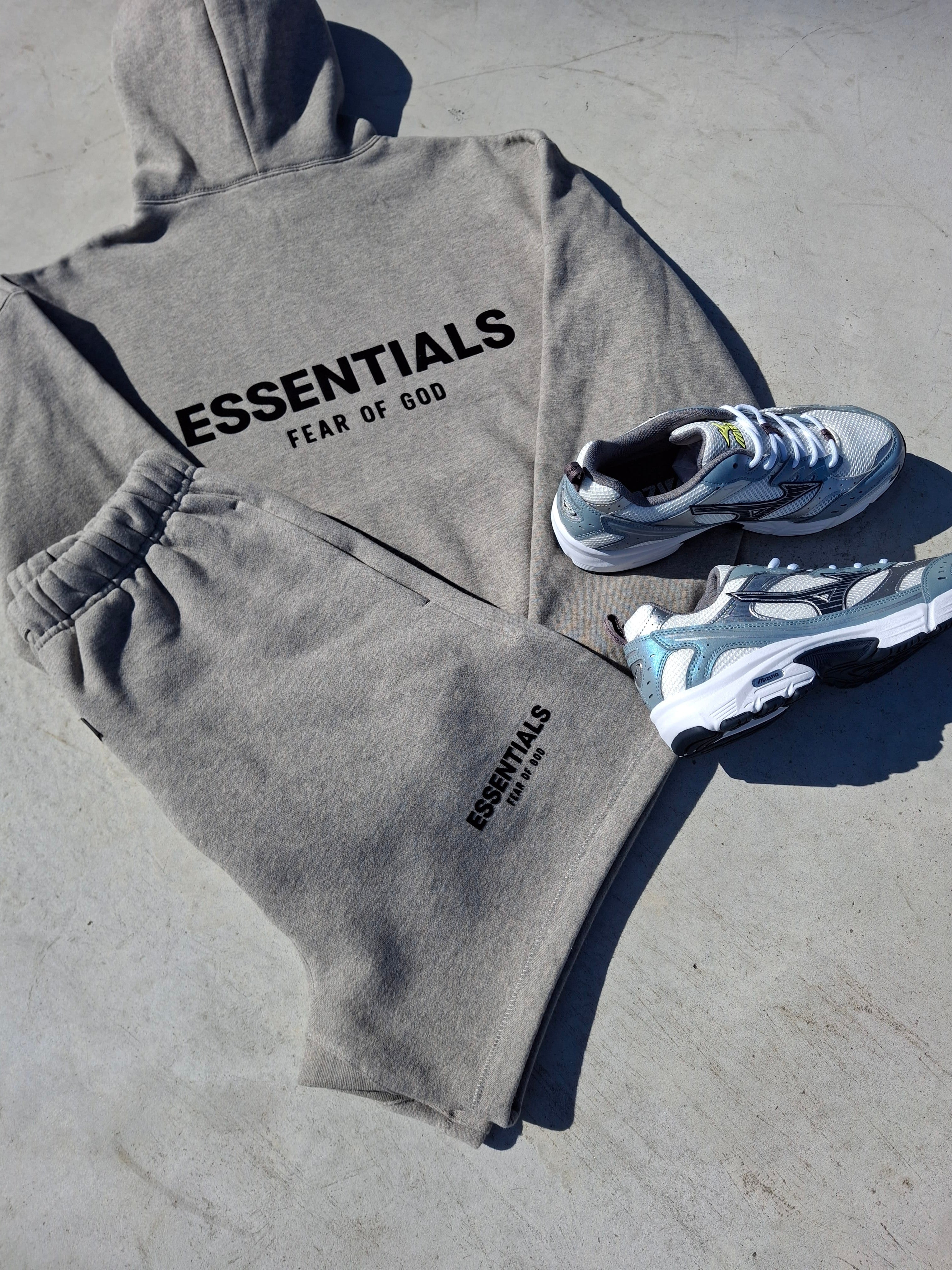 Fear of God Essentials Hoodie 'Dark Oatmeal' (SS22) – Kick Game