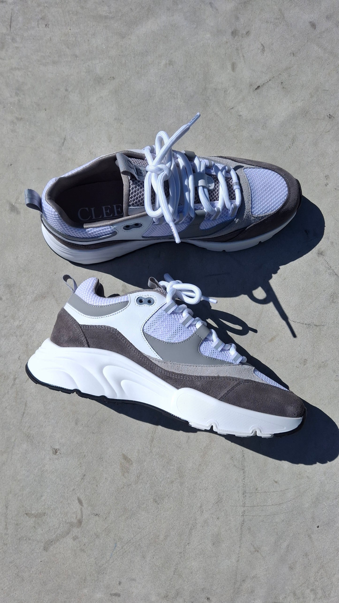 Cleens Aero Runner 'Dove Grey' - Kick Game