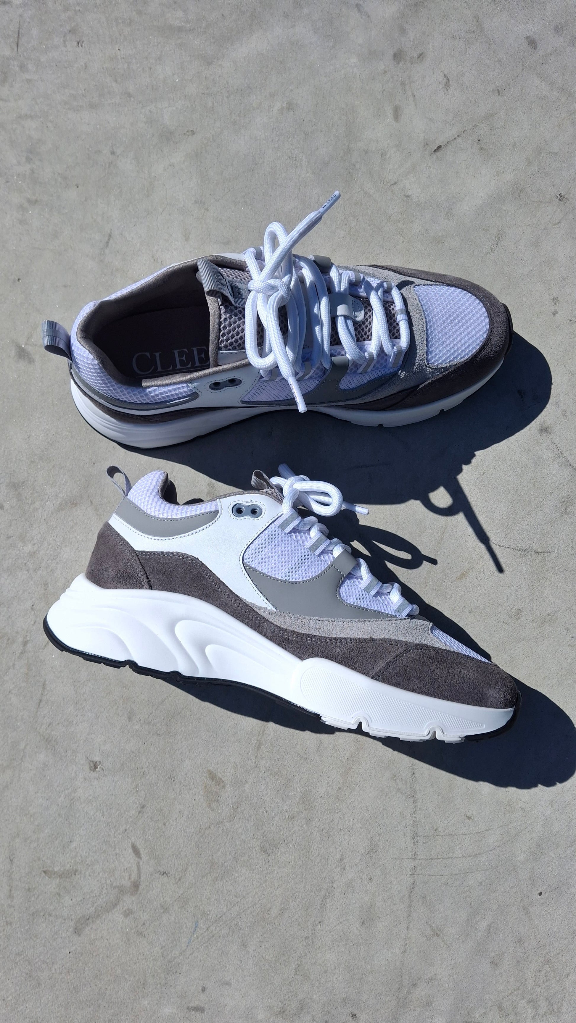 Cleens Aero Runner 'Dove Grey' - Kick Game