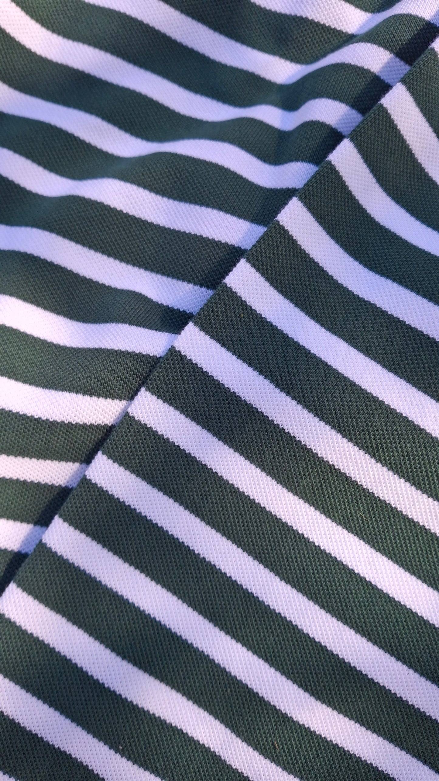 Summit Pique Long Sleeve Polo 'Forest White' - Kick Game