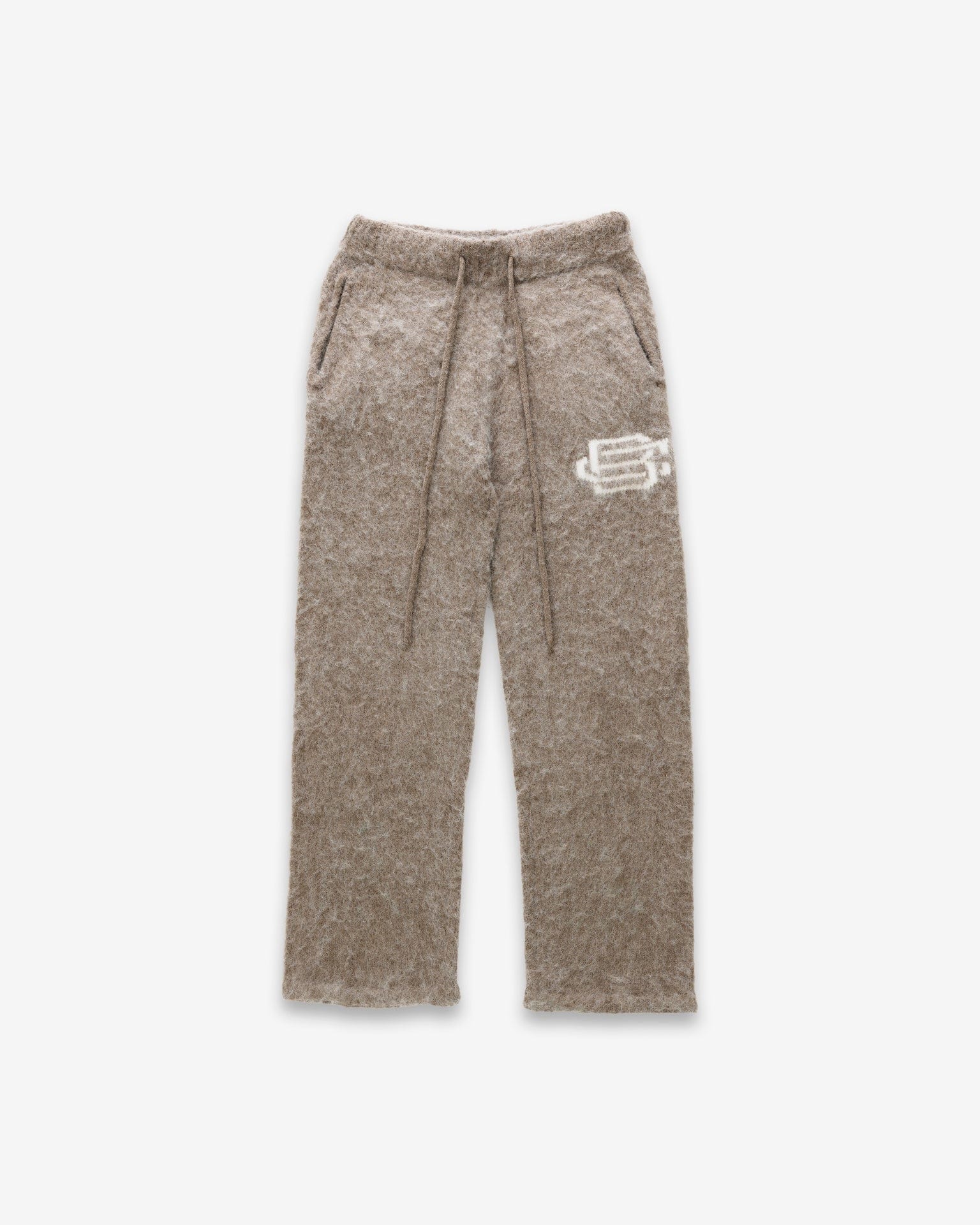 Mohair Knit BC Jogger - Taupe - Kick Game