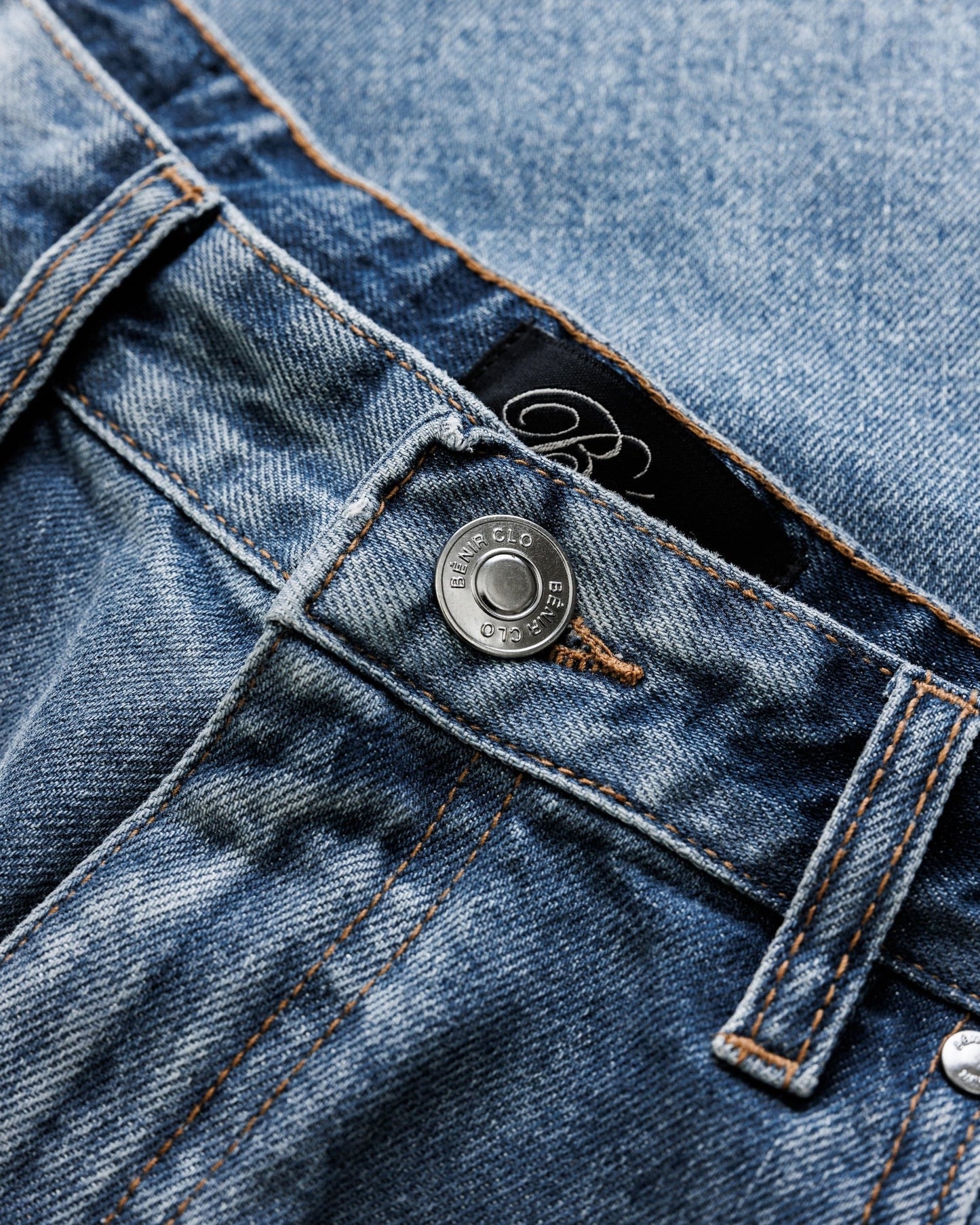 Relaxed Ripple Denim - Classic Blue - Kick Game