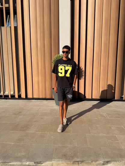 PLAYERS ONLY BLACK JERSEY TEE - Kick Game