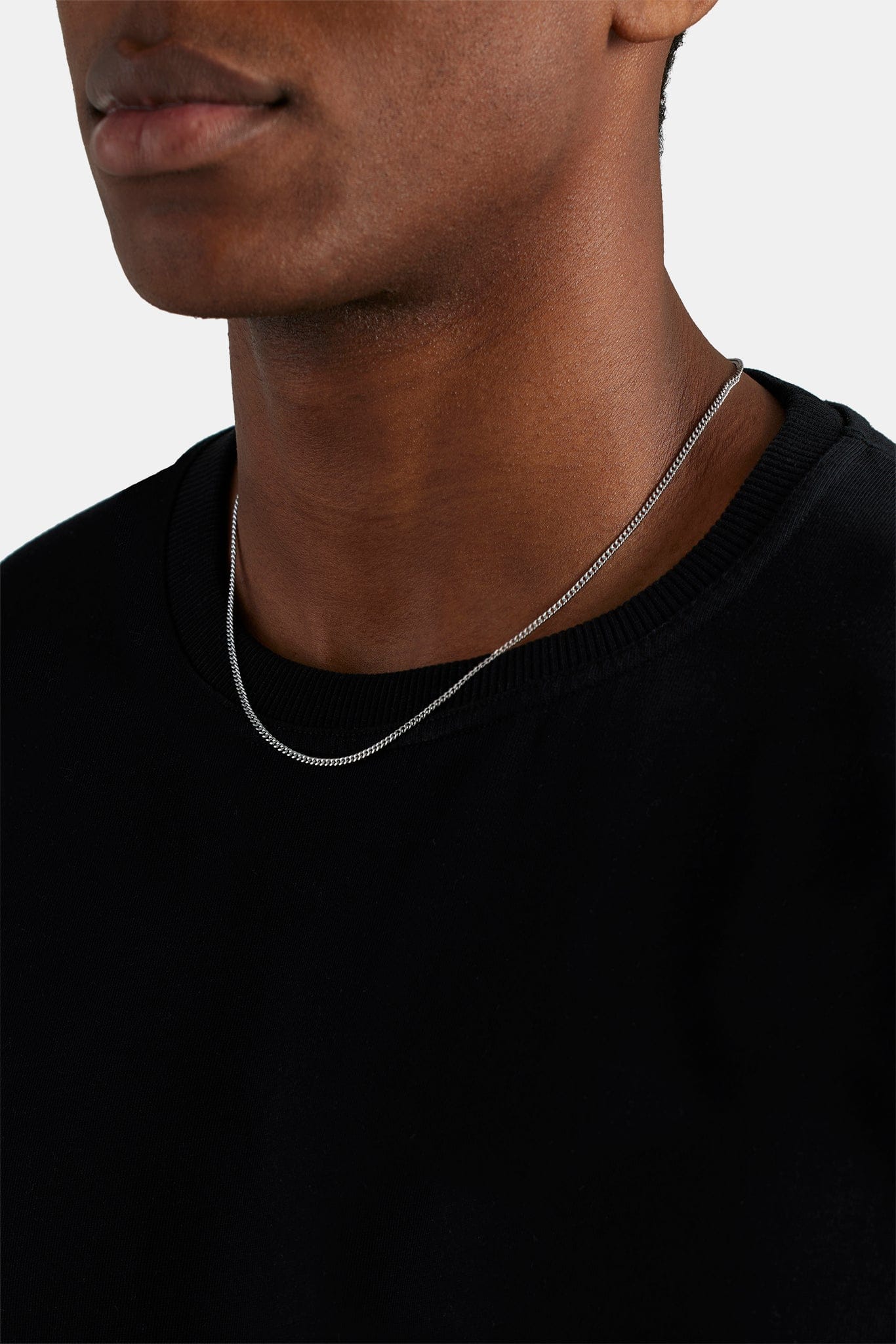 Curb Chain - 2mm - White - Kick Game