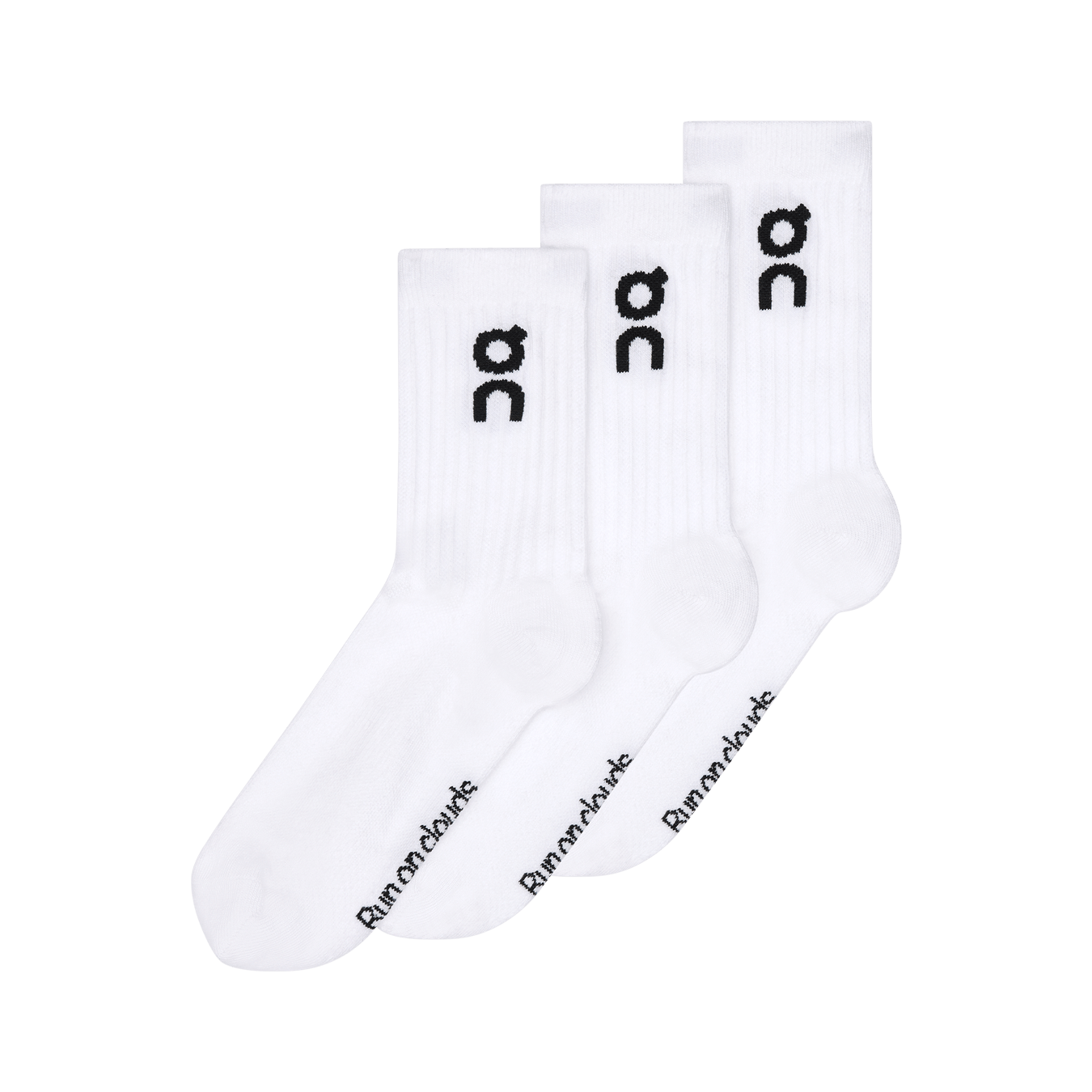 On Logo Sock High 3P 'White' - Kick Game