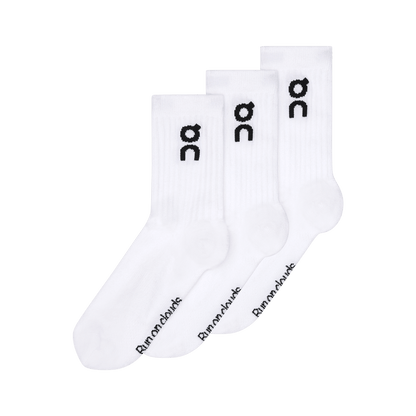 On Logo Sock High 3P 'White' - Kick Game