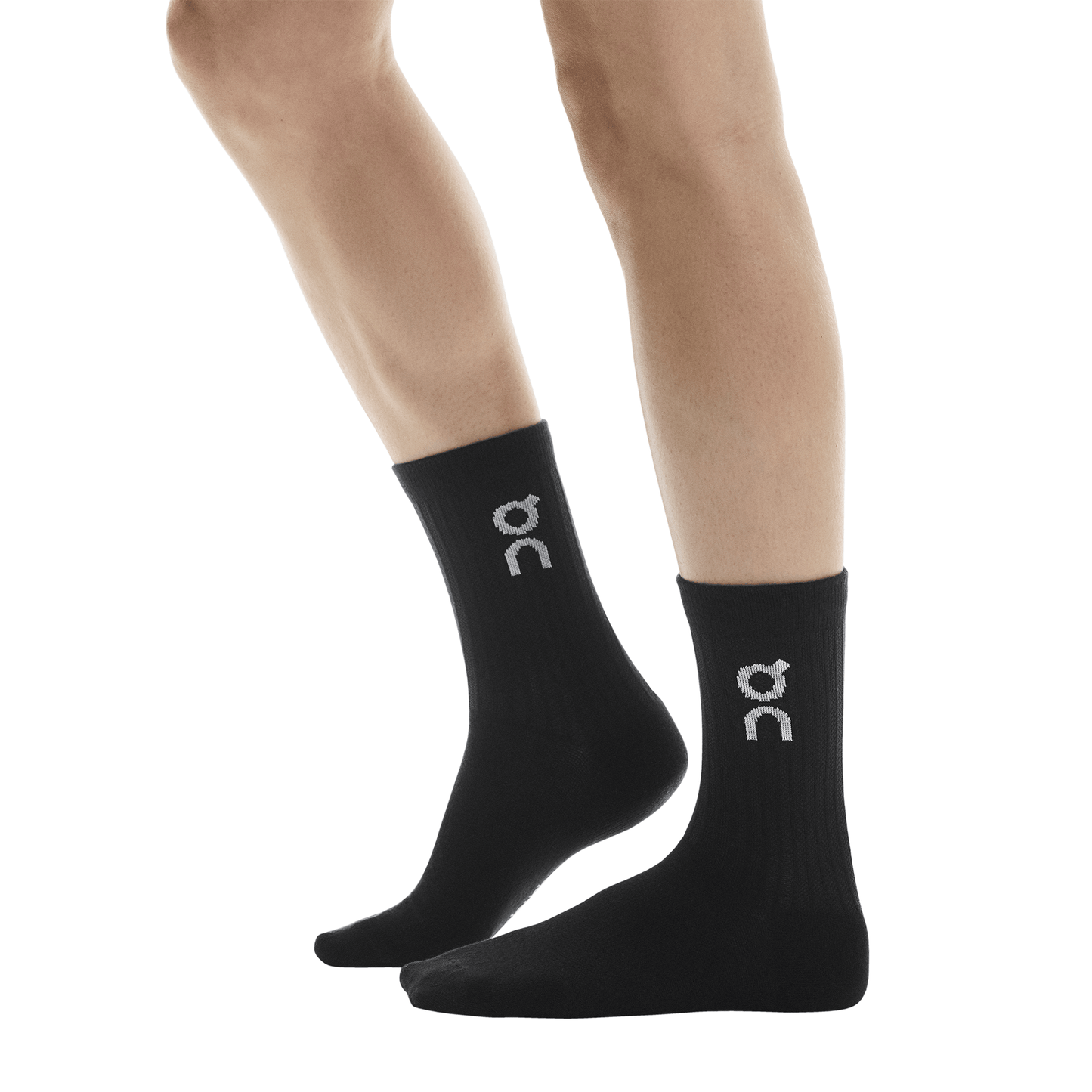 On Logo Sock High 3P 'Black' - Kick Game