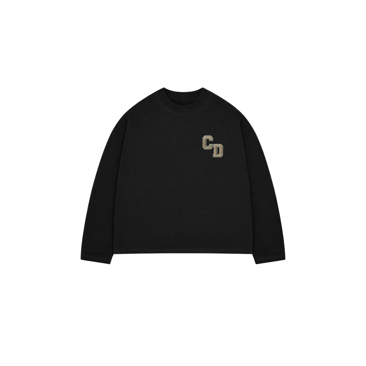 Cardair CD Logo Long Sleeve T shirt - Black - Kick Game