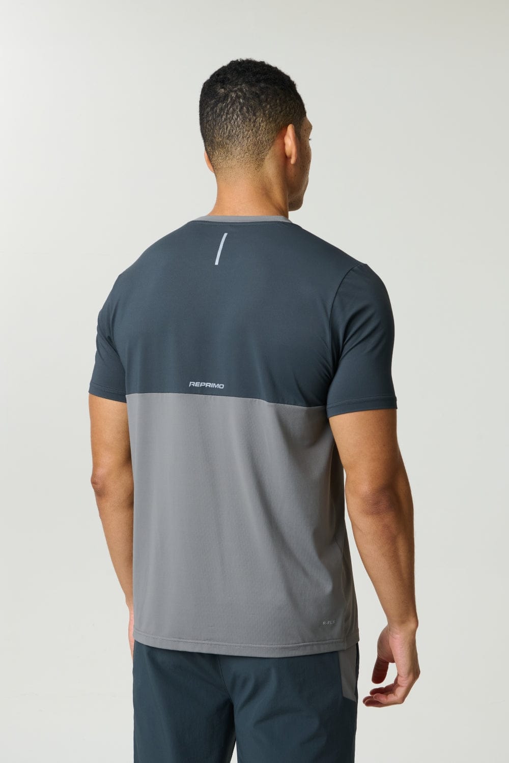 FLIGHT  T-SHIRT - GARGOYLE / ASH GREEN - Kick Game