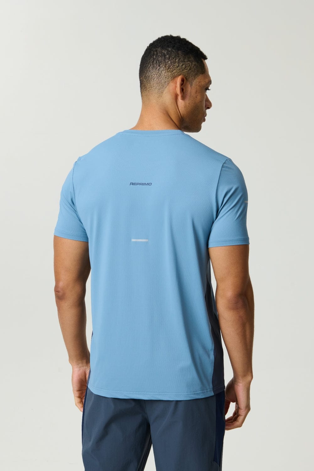 Reprimo Vortex Tee 'Dusty Blue Ink Blue' - Kick Game