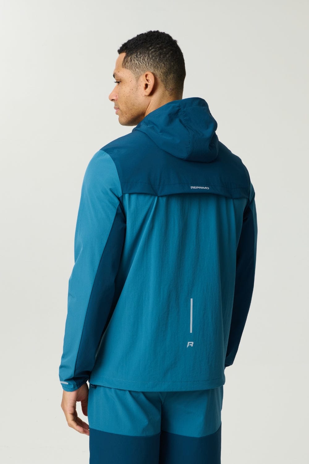 FLIGHT WINDBREAKER - LAKE BLUE / TEAL - Kick Game