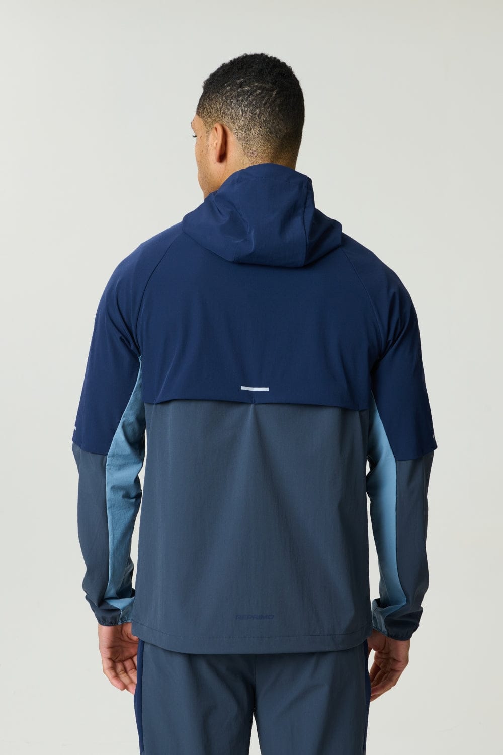 Reprimo Vortex Windbreaker Jacket 'Dusty Blue Ink Blue' - Kick Game